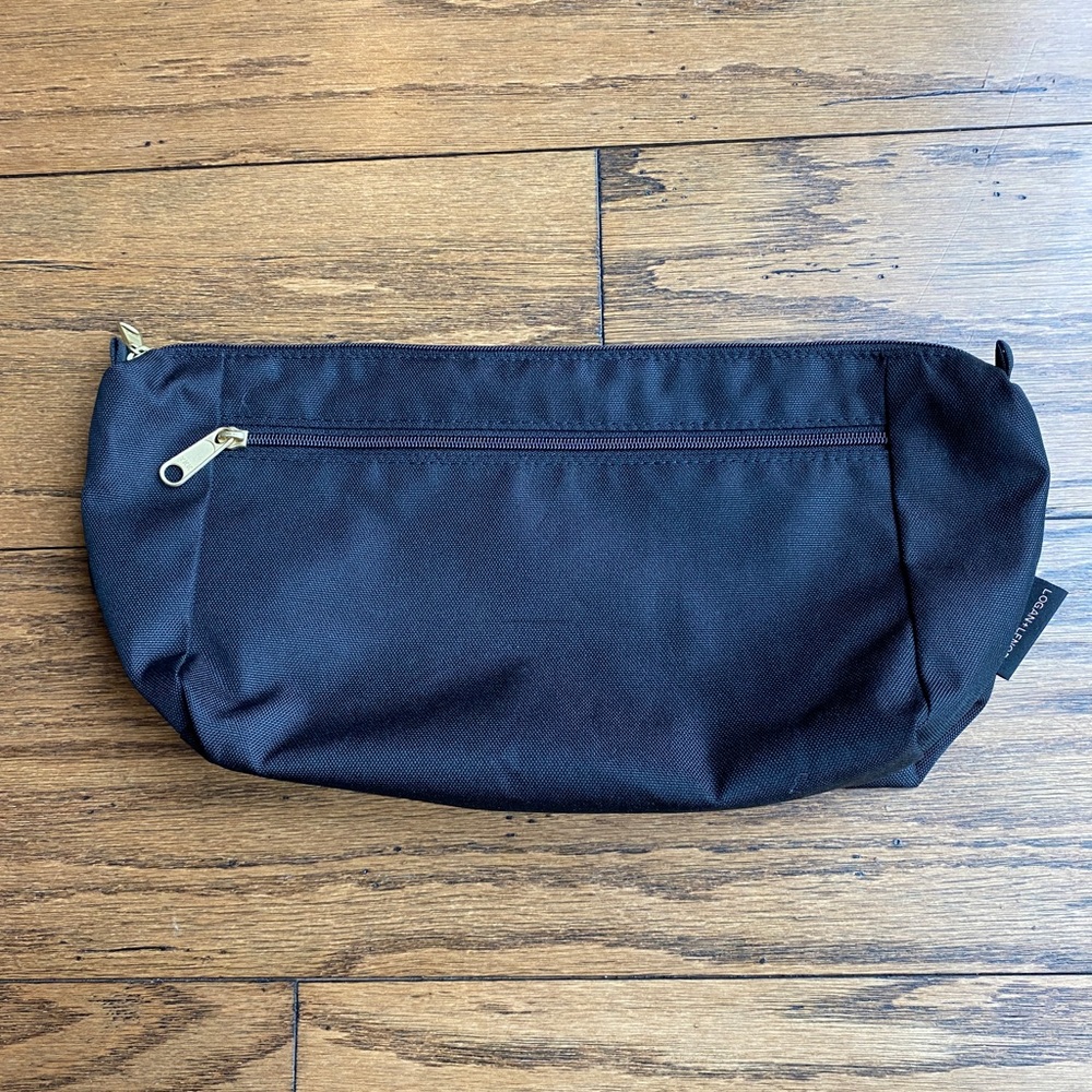 Logan and Lenora Black Toiletry Pouch